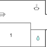 1 Bedroom In *